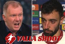 Paul Scholes tells Bruno Fernandes to 'take responsibility' for Man Utd draw with Galatasaray after TNT Sports interview