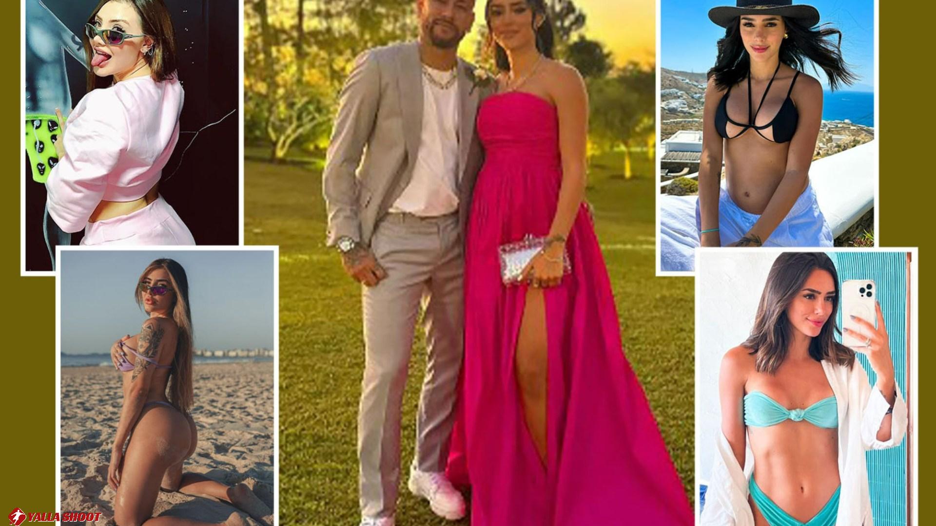 Mother of Neymar's newborn child confirms split with footballer days after 'leaked messages to OnlyFans model'