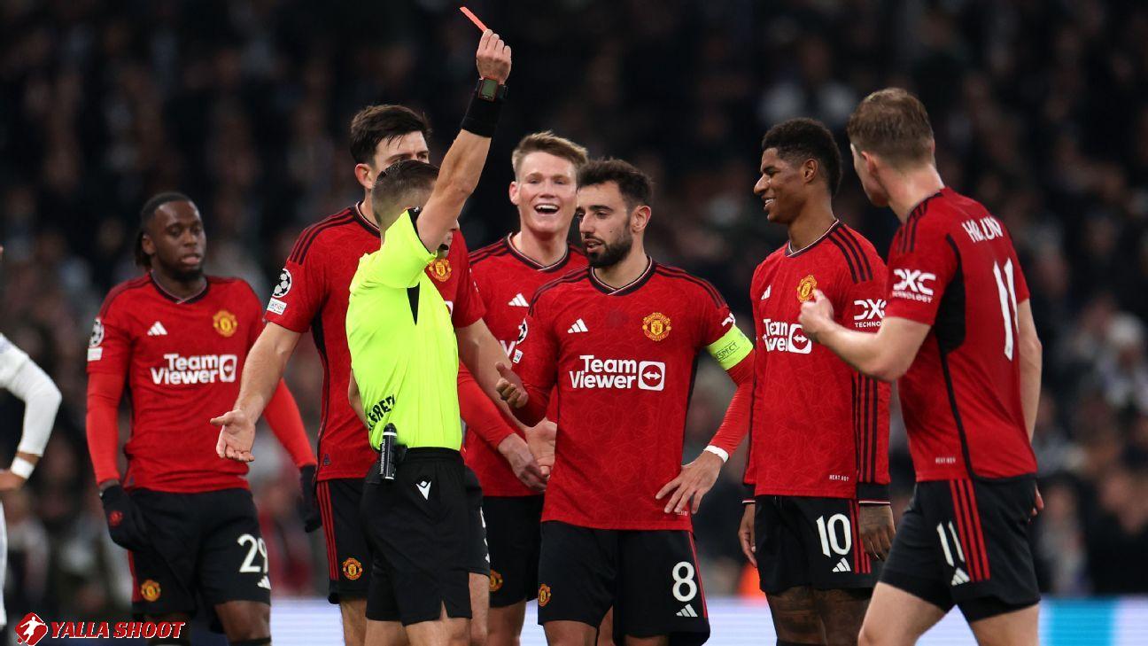 VAR Review: Controversial Rashford red card for Man United, handball calls, and offside decisions scrutinized