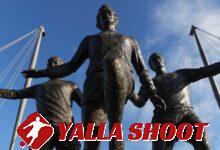 Which soccer clubs have most statues of legends at their stadiums?