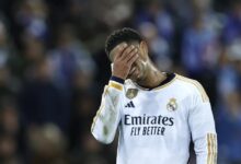 10-man Real Madrid held by Alaves as defensive problems worsen for Carlo Ancelotti