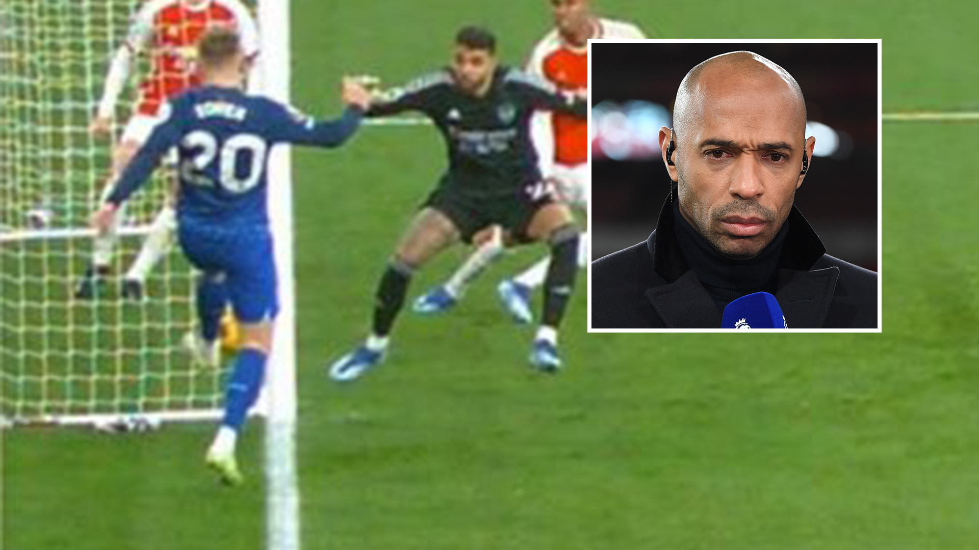 Thierry Henry calls for major change to football rules as Arsenal hit by big VAR controversy in West Ham clash
