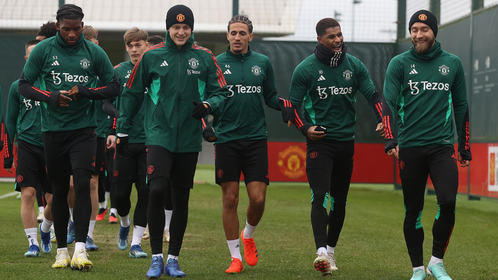 Man Utd in huge injury boost as star midfielder trains ahead of busy festive schedule after five weeks out