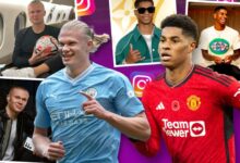 Top 20 most-followed Instagram stars in Premier League includes Arsenal flop and two England players