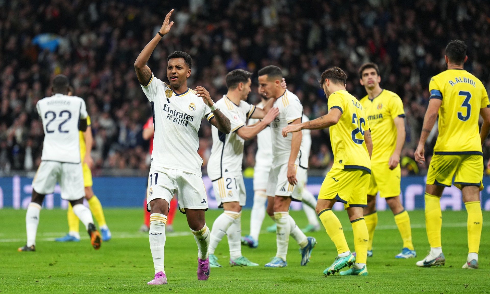 (WATCH) Rodrygo doubles Real Madrid's lead over Villarreal