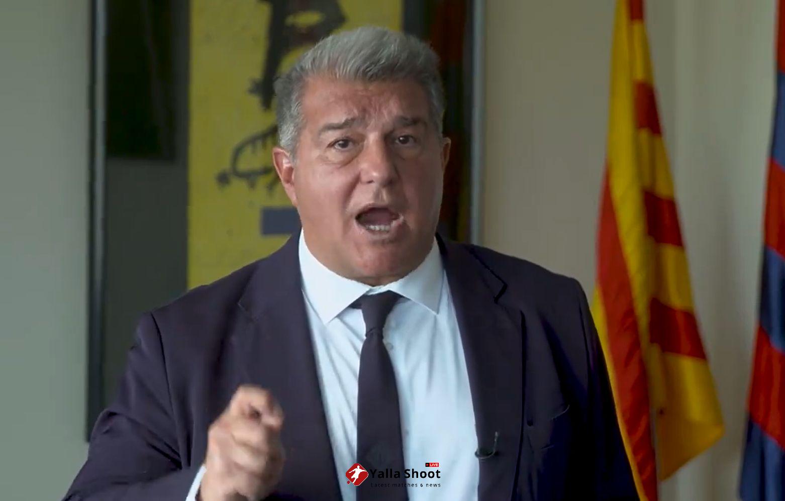 'A disgrace' - Barcelona President Joan Laporta doesn't hold back on Real Madrid refereeing controversy