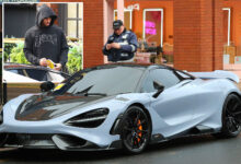 Man Utd star Marcus Rashford cops £60 parking ticket on McLaren after meeting Red Devils team-mate for lunch