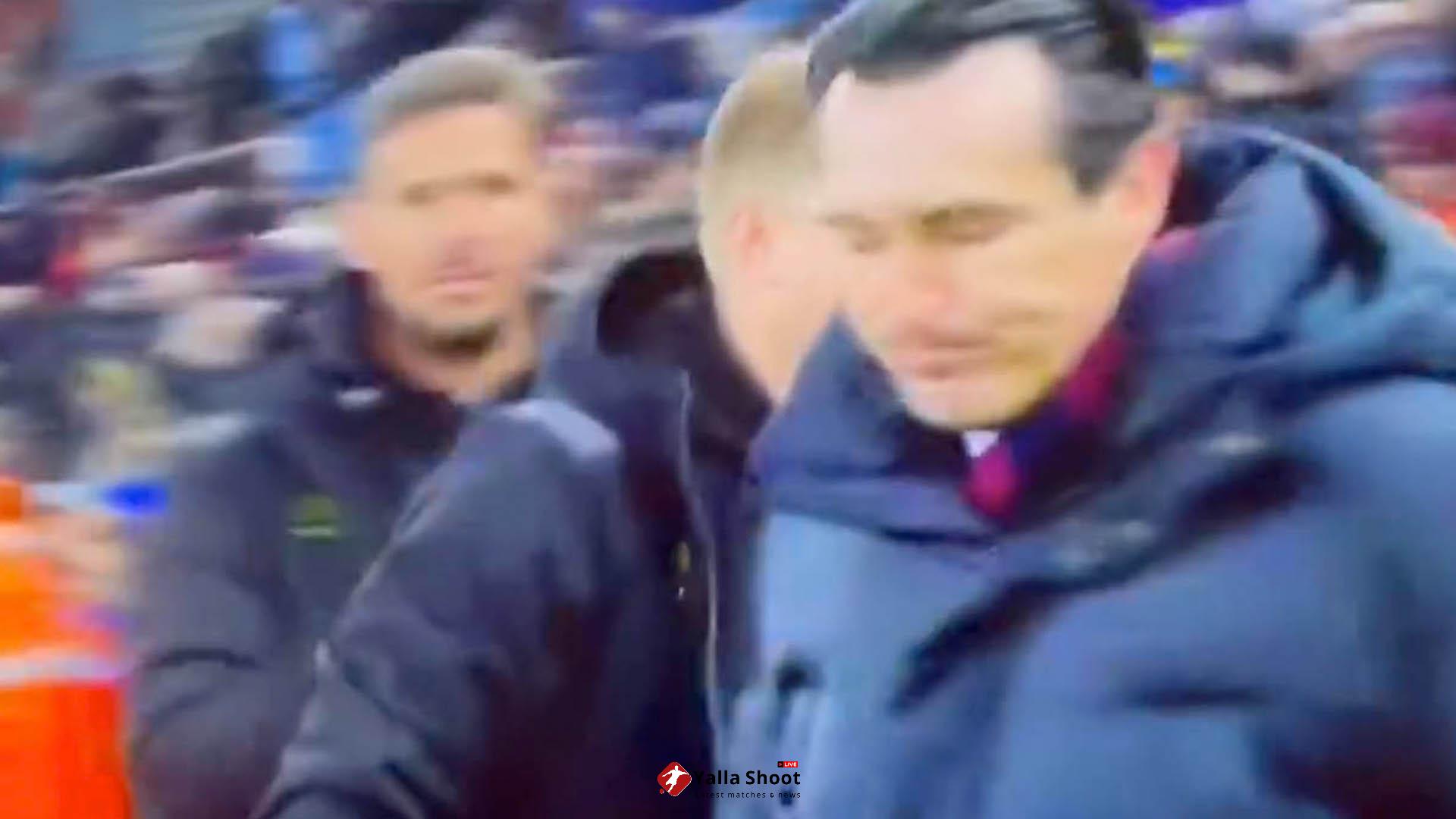 Eagle-eyed fans spot awkward moment Newcastle assistant Jason Tindall is 'SNUBBED' by Emery as he's denied handshake