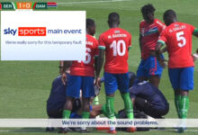 Sky Sports forced to apologise after Afcon broadcast interrupted by technical fault as fans label coverage 'a disgrace'