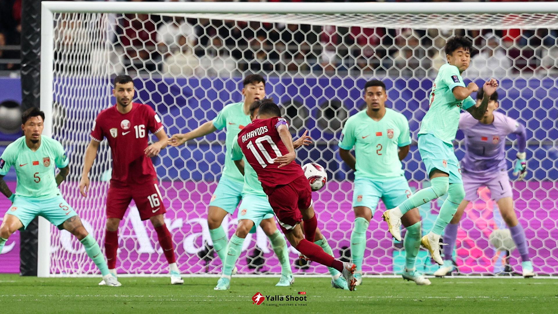 Qatar star scores Asian Cup 'goal of the tournament' with almost identical replica of Paul Scholes iconic Man Utd volley