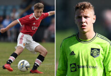 Meet the Man Utd wonderkid, 15, who scored all FOUR goals against Newcastle, trained with first team and even met Fergie