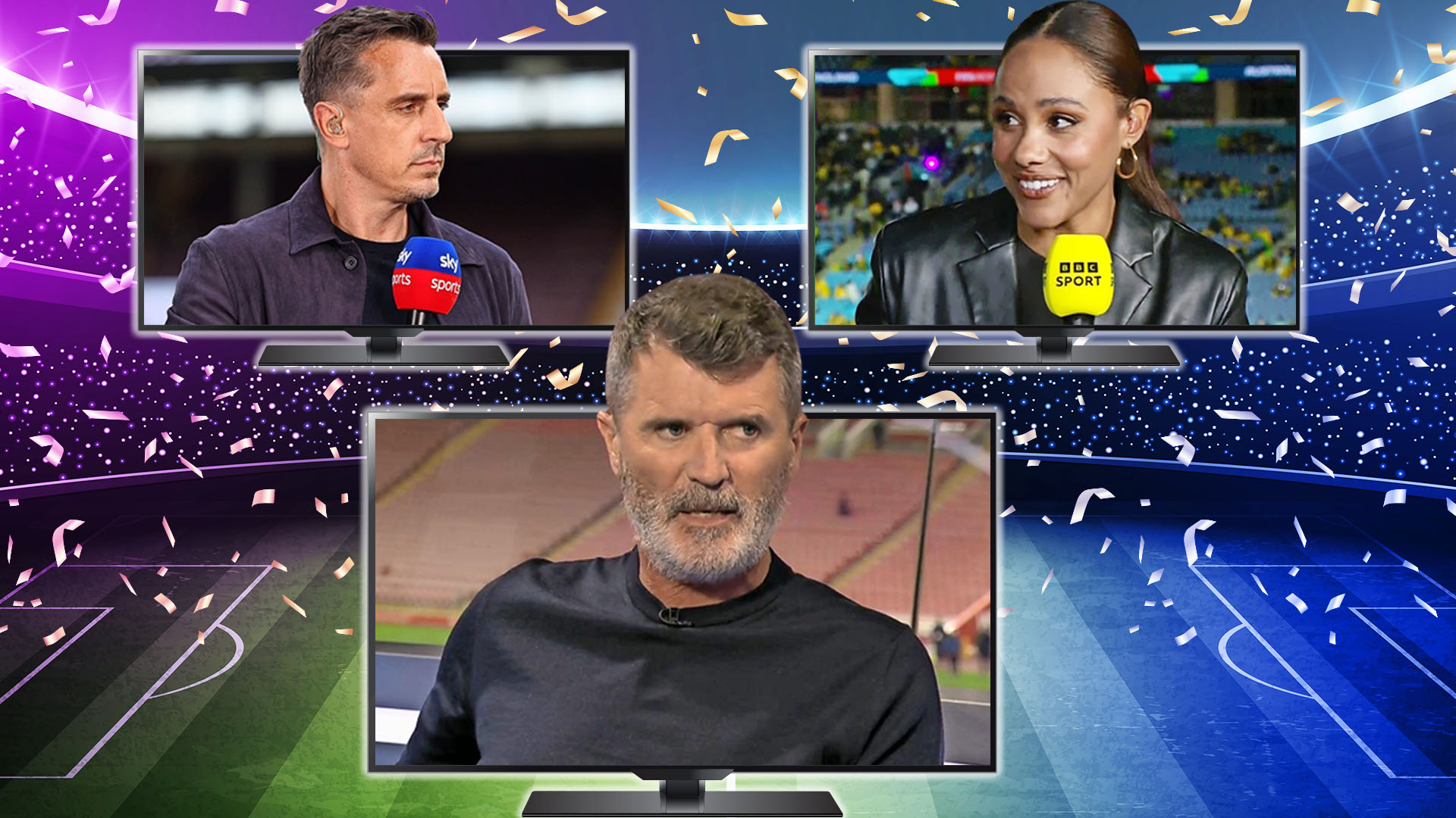 Premier League's most-loved pundits of all time revealed with Alex Scott sixth and Man Utd legend Roy Keane in second
