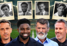 AI imagines what Sky Sports pundits would look like in the 1930s as fans say Roy Keane 'looks like a Bond Villain'