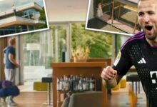 Inside Harry Kane's stunning new £30m Munich mansion once used for bizarre movie after he leaves £10k-a-night hotel