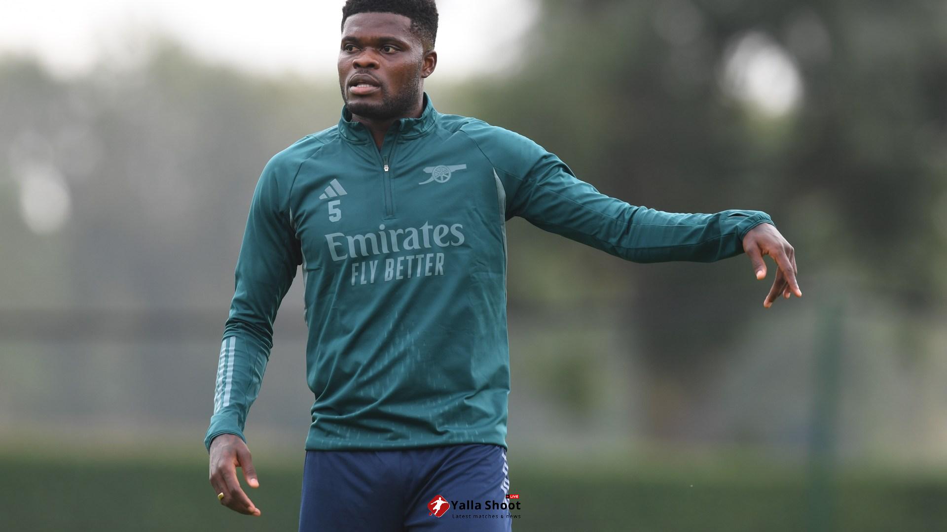 Arsenal star Thomas Partey returns to training after three months out to hand Mikel Arteta huge title boost