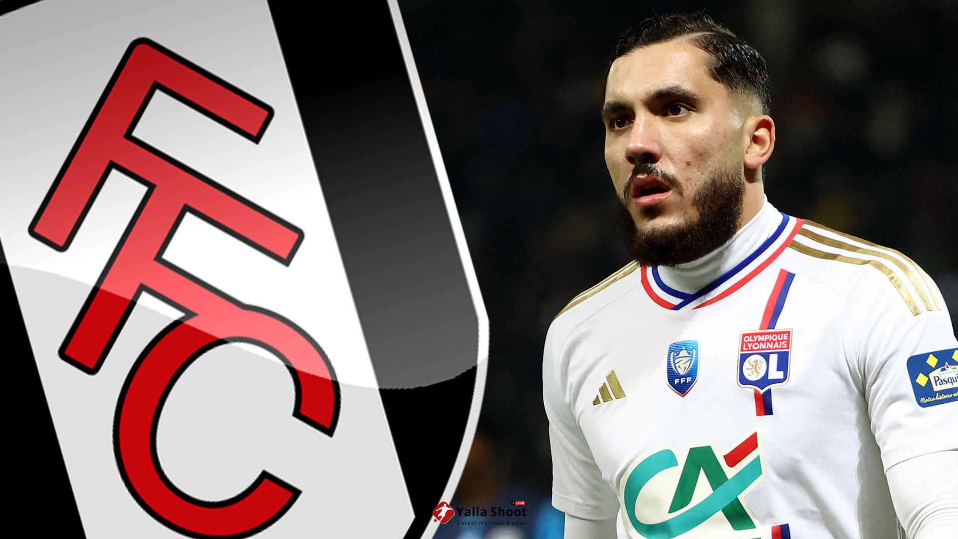 Fulham 'ready to break club record transfer fee' for Lyon star... adding relegation-threatened French giants' woes