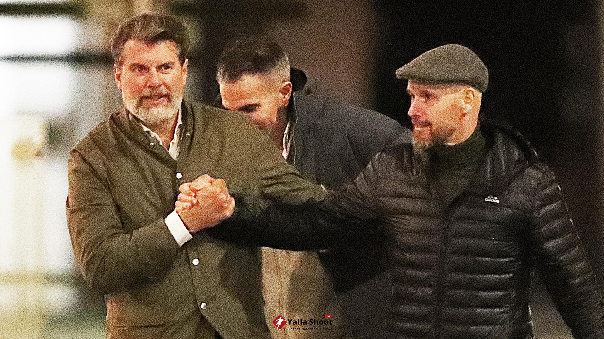 Man Utd boss Erik ten Hag enjoys four-hour dinner with his agent and Robin van Persie at Italian restaurant
