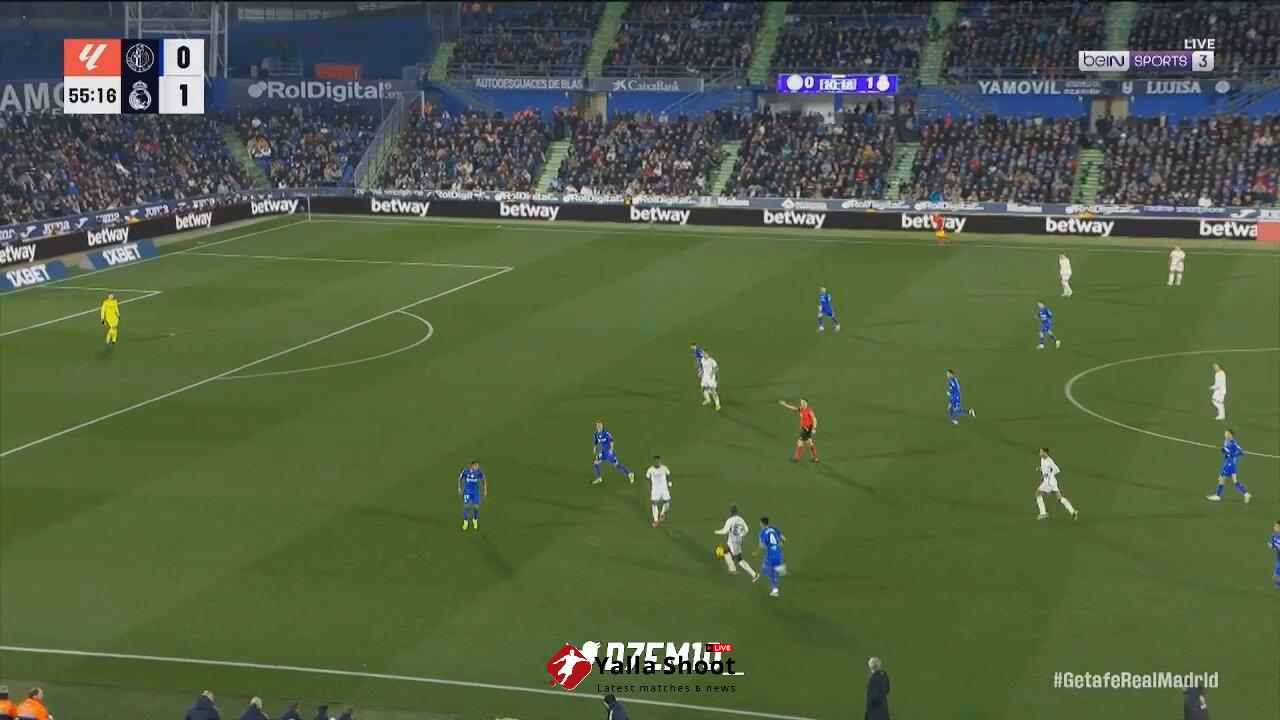 WATCH: Stunning strike from Joselu Mato sees Real Madrid go 2-0 up against Getafe