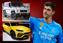 Inside Thibaut Courtois' amazing car collection, from a £350,000 custom-built Porsche to a 200mph Ferrari Roma