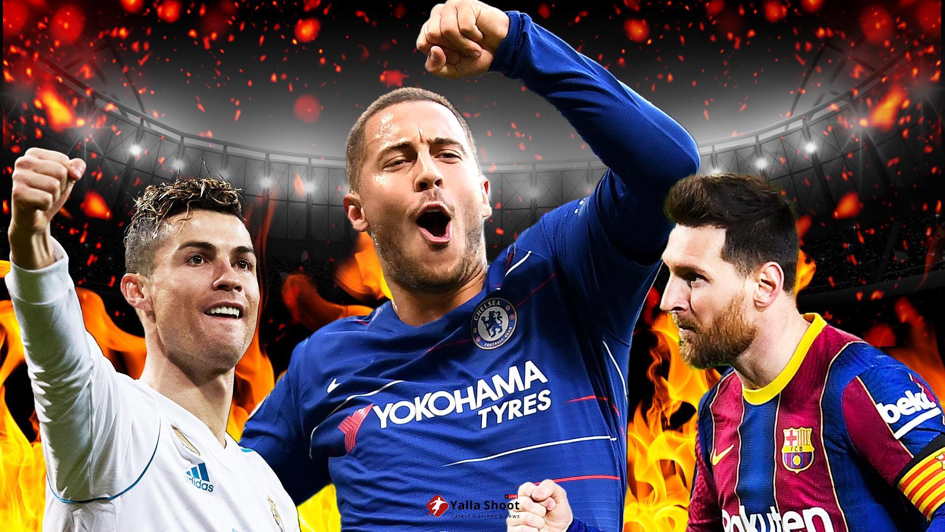 Eden Hazard weighs in on Lionel Messi vs Cristiano Ronaldo debate and claims he was 'better footballer' than one of them