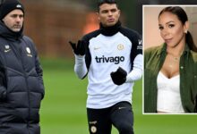 Mauricio Pochettino holds talks with Thiago Silva after star's wife appeared to call for Chelsea boss to be sacked